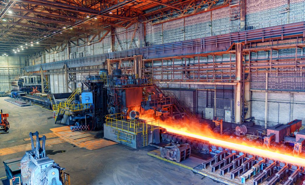 Energieintensive Stahlproduktion 